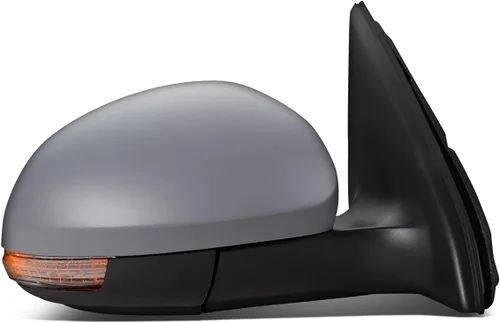 Vista 2 de DNA Motoring OEM-MR-VW1321131 - Espejo retrovisor calefactado con ajuste derecho con señal de giro compatible con Tiguan 2009-2017