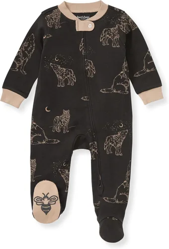 Vista 69 de Burt's Bees Baby - Pijama de una pieza para bebé, mameluco para dormir y jugar, algodón 100% orgánico, cremallera frontal