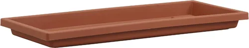 Vista 26 de The HC Companies Bandeja Rectangular Veneciana para Plantas - Platillo de 17.5" para Maceta de 18", Bandeja de Goteo de Plástico para Drenaje - Uso