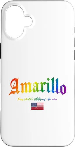 Vista 22 de iPhone 16 Amarillo Gothic Design Lgbtqai+ rainbow Version Case