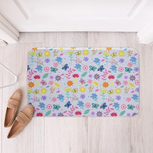 Vista 13 de Alfombras de baño de bailarina para niños, diseño de estrellas y corazones con notas musicales, decoración de habitación de niñas y mujeres