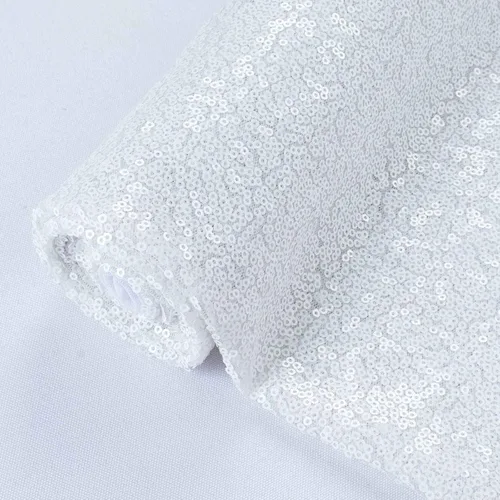 Vista 21 de Partisout Tela de lentejuelas por el patio - Tela de 3mm brillante para manualidades DIY, disfraces y decoración de fiesta Material de brillo, 3