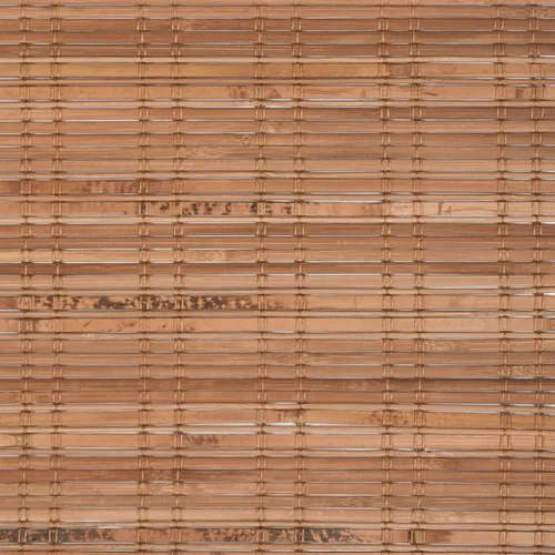 Vista 8 de LazBlinds - Cortinas romanas de bambú personalizadas sin cordón, tratamiento de ventana con filtro de luz, persianas enrollables de bambú retro