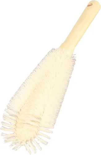 Vista 6 de Cepillo limpiador de botellas con mango largo de madera, cepillo para botella de agua, cepillo de cocina para biberón, taza, jarra, tetera, botellas