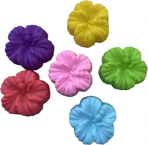 Vista 19 de 36 PCS Moldes para Hornear en Forma de Flor de Silicona Grado Alimenticio Antiadherente Mini Bandejas para Cupcakes, Pudines, Chocolates