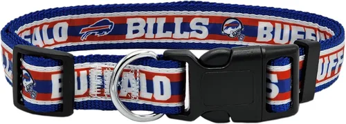Vista 8 de Collar para mascotas Pets First con licencia NFL Arizona Cardinals, pequeño - Collar para perros resistente, fuerte y duradero. Disponible en 31