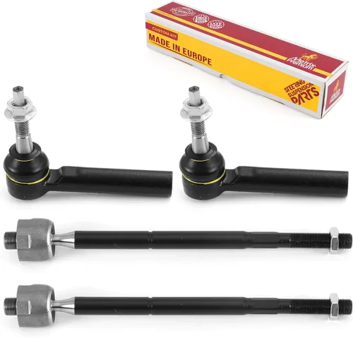 Vista 171 de Metrix Premium Chassis Parts - Kit de 4 piezas de extremos de barra de acoplamiento frontal exterior e interior compatible con Nissan Pathfinder