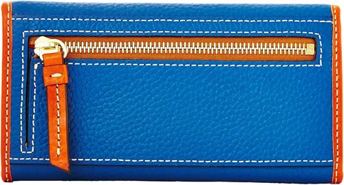 Vista 4 de Dooney & Bourke Billetera, cartera de embrague continental de grano de guijarros