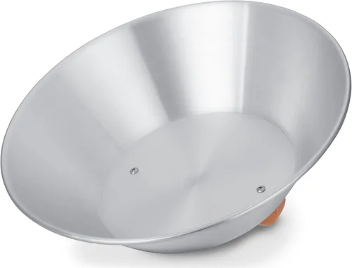 Vista 3 de Craft Wok Tapa de cúpula para woks de 14 pulgadas con forma de cúpula tradicional con mango de madera para woks de 14 pulgadas, utensilios de cocina