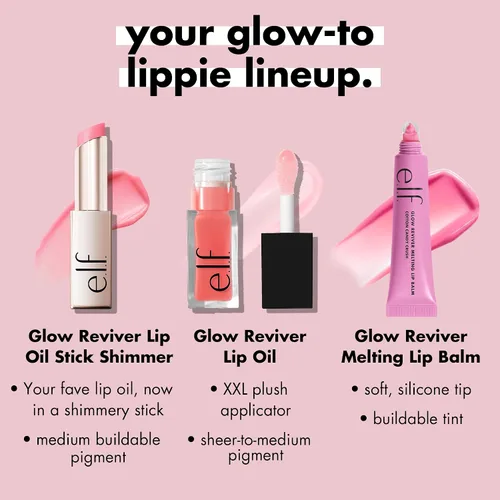 Vista 8 de e.l.f. Glow Reviver - Barra de aceite para labios, Passenger Princess Pasajero Princesa