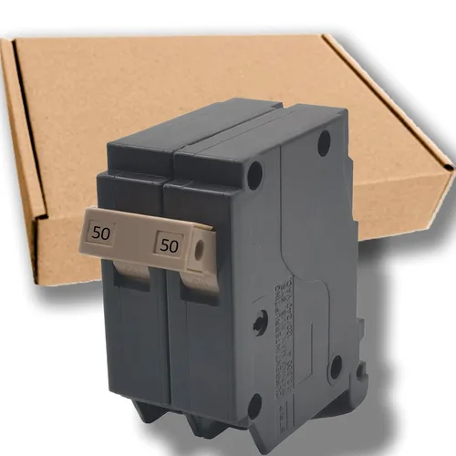Vista 9 de Interruptor de circuito de 15 Amp, 1 polo, tipo de enchufe de 3/4 de pulgada, disyuntor de caja moldeada compatible con centros de carga OEM, 10KA