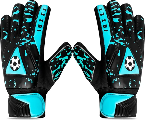 Vista 11 de Guantes de portero juvenil con doble protección para la muñeca, material de látex antideslizante