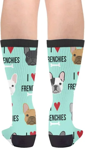 Vista 2 de Calcetines divertidos para hombre y mujer, calcetines deportivos casuales