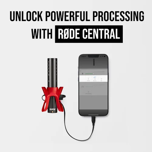 Vista 7 de RØDE VideoMic GO II Helix Micrófono de escopeta ultracompacto para cámara con salidas de 3.5mm y USB para grabación de películas, creación