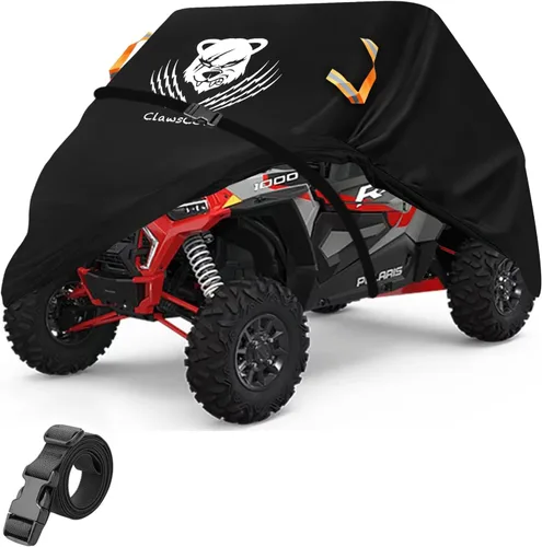 Vista 11 de ClawsCover UTV - Cubiertas impermeables para todo tipo de clima, tela Oxford 420D resistente al viento, ATV lado a lado UTV Accesorios para Polaris