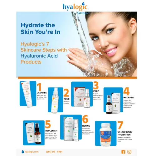 Vista 5 de Hyalogic Dark Circle - Suero aclarador facial – Trata las ojeras bajo los ojos con ácido hialurónico, eveserilo y regu-age – Calma, nutre