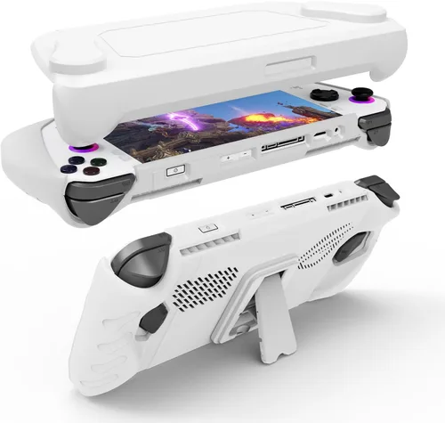 Vista 2 de Funda protectora para consolas ROG ALLY Cubierta protectora a prueba de golpes para ROG ALLY con soporte incorporado Funda protectora de mano
