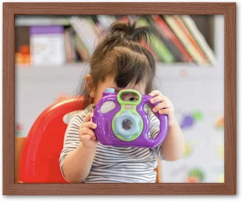 Vista 28 de Impresiones de lienzo personalizadas enmarcadas con tus fotos, impresión personalizada de foto a lienzo, regalos para parejas, amigos, familia, Negro