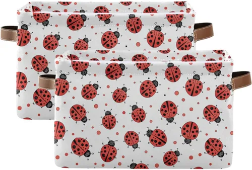 Vista 29 de Cesta Contenedor de Almacenamiento para Zapatos de Ballet, Caja de Almacenamiento Cúbica Grande de Lona Plegable Organizadora para Armario