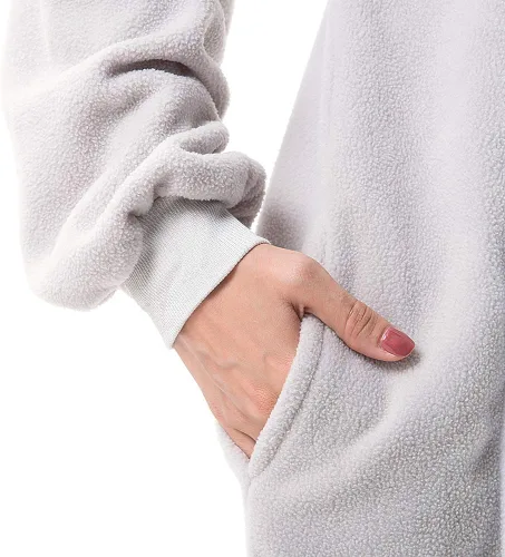 Vista 7 de Beauty Shine Disfraz unisex de dibujos animados para adultos Halloween Navidad pijamas de peluche para cosplay
