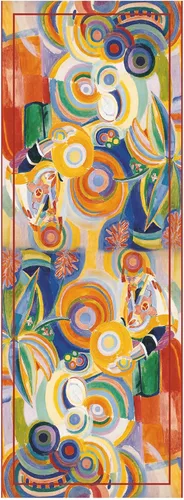 Vista 4 de RainCaper Bufanda de mezcla de seda para mujer Delaunay mujer portuguesa