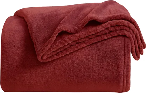 Vista 15 de KMUSET Manta de Tiro Súper Suave Premium de Franela de Forro Polar Sedosa Tamaño de Tiro Beige Microfibra Manta Ligera para Uso en Todas