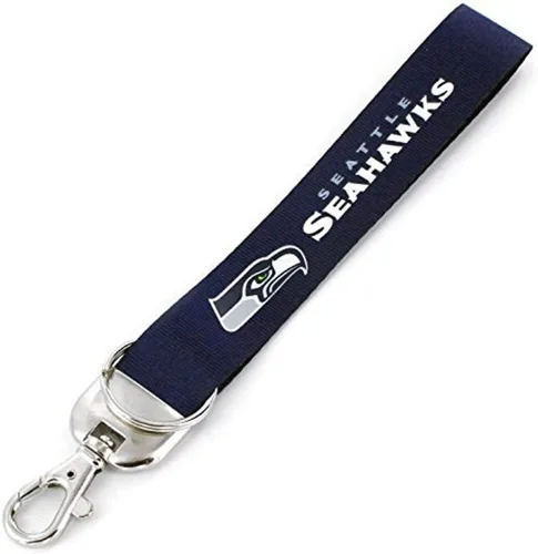 Vista 8 de aminco NFL unisex-adult Deluxe Wristlet Keychain