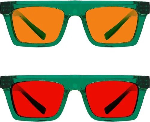 Vista 386 de Eyekepper Gafas de luz azul para hombre y mujer, paquete de 6 lentes Pilot Paquete de 6 color mezclado