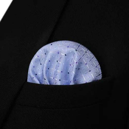 Vista 118 de HISDERN Pajaritas para hombre, diseño de lunares, corbatín y bolsillo cuadrado, clásico, esmoquin de negocios, boda, pajaritas, pañuelo