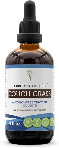 Vista 6 de Secrets of the Tribe Tintura de hierba de sofá extracto sin alcohol, hierba de sofá (Elymus Repens) raíz seca (2 onzas líquidas)