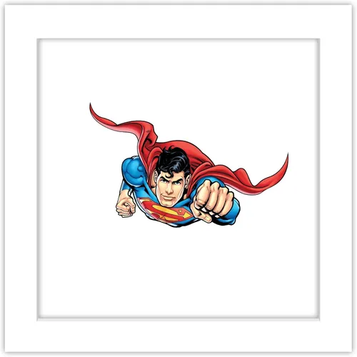 Vista 11 de Trends International Gallery Pops DC Comics Superman - Póster de pared volador, 12 x 12 pulgadas, versión enmarcada en negro Versión con marco negro