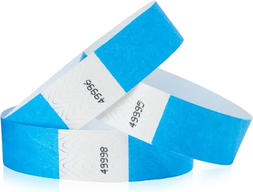 Vista 25 de WristCo Variety - Pack de pulseras de 3/4 pulgadas Tyvek, Paquete variado