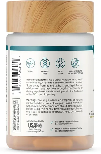 Vista 10 de Snap Supplements Suplemento de lipasa intestinal, probiótico, 50 cápsulas Gut Health Supplement for Women & Men, Digestive Enzymes, Bloating &