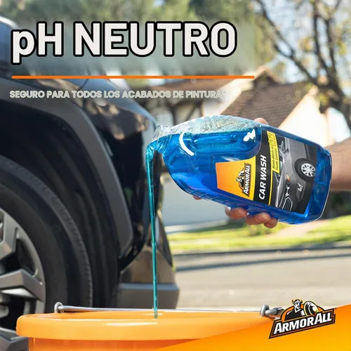Vista 3 de Armor All Jabón de lavado de autos, potente jabón de espuma limpiador de automóviles que elimina la suciedad y conserva la cera, 24 onzas líquidas