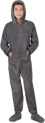 Vista 31 de Footed Pajamas - Pijama de una pieza de chenilla para niños pequeños Enterizo de pijama de una pieza para niños y niñas Unisex