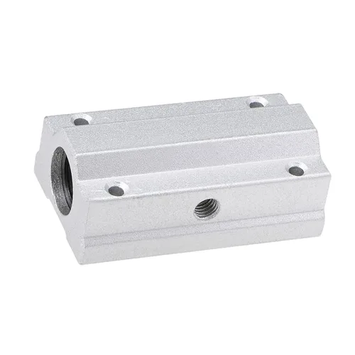 Vista 3 de uxcell Unidades lineales del bloque deslizante del rodamiento de bolas SCS8LUU, diámetro interior de 26.2 ft m