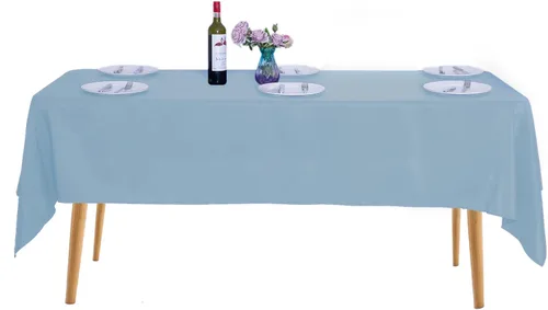Vista 97 de Ascoza Paquete de 2 manteles cuadrados negros de tela de poliéster de 52 x 52 pulgadas para bodas, banquetes, restaurantes y fiestas