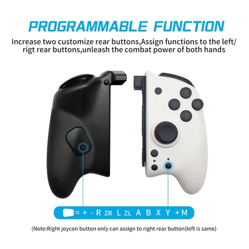 Vista 5 de COIORVIS Switch Controllers Joy Pad Controller for SwitchSwitch OLED,Wireless Switch Controller with Motion ControlTurbo nintendo_switch