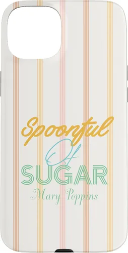 Vista 9 de Funda para iPhone 13 Pro Max Disney Classic Mary Poppins Spoonful of Sugar Striped Case
