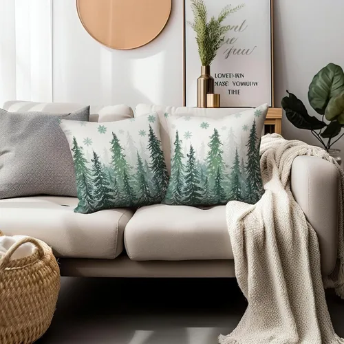 Vista 161 de Juego de 2 fundas de almohada de 16 x 16 pulgadas, diseño patriótico de bandera estadounidense con estrellas para exteriores, estilo casa de campo