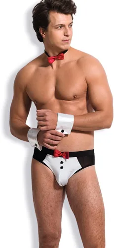 Vista 2 de Ropa interior de mayordomo para hombre, esmoquin para camarero