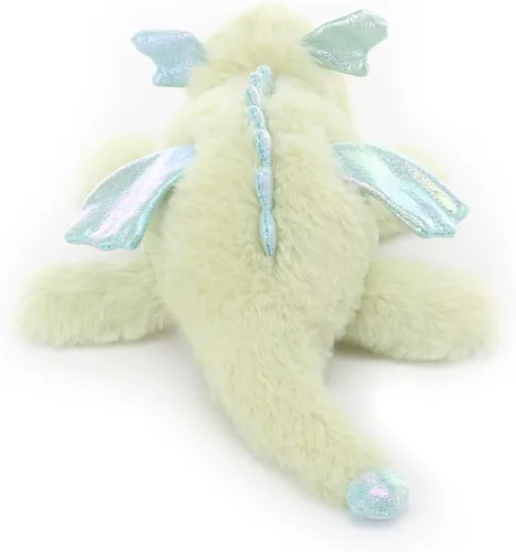 Vista 5 de Apricot Lamb Matcha Dragón Acostado Animales de Peluche para Niños, Juguetes de Peluche Suaves y Lindos para Bebés Niñas y Niños, 11 Pulgadas
