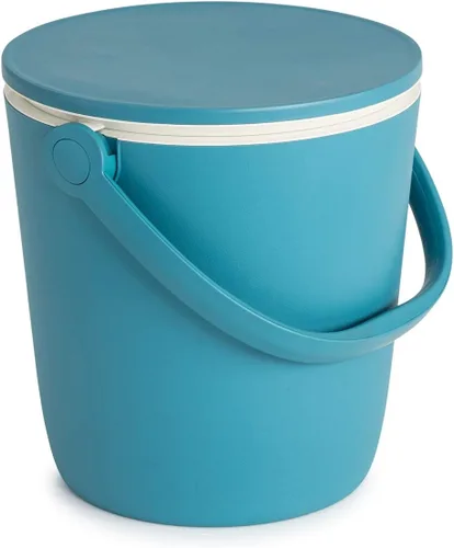 Vista 13 de Keter Go Bar - Enfriador de cerveza y vino de 4.2 galones con asa y mesa desplegable para exteriores, perfecto para tu patio, picnic y accesorios