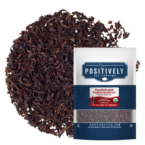 Vista 33 de Bolsas de hojas sueltas para té. Orgánicas por USDA. Positively Tea LLC.