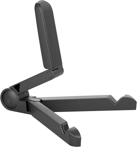 Vista 10 de Teléfono celular cuadrado de acrílico portátil, soporte para tableta de escritorio transparente universal, creativo, accesorio para viajes