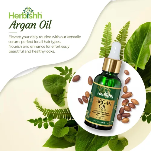 Vista 6 de Herbishh Champú Color Cabello Negro 6.8 fl oz+ Aceite Cabello 1 fl oz+ Aceite de argán y negro