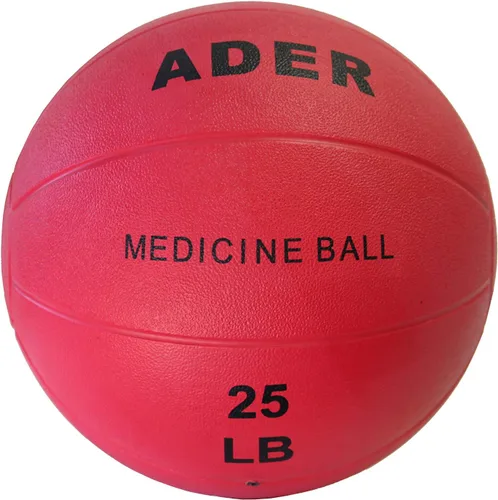 Vista 3 de Pelota medicinal de goma Ader 2,4,6,8,10,12,15,18,20,25LB