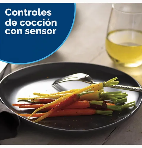 Vista 8 de GE Horno microondas para encimera, compacto de 0.7 pies cúbicos, capacidad de 700 vatios, 6 ajustes de cocción automática, tecnología de bloqueo