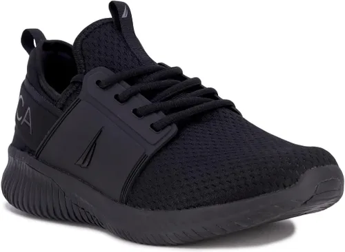Vista 2 de Nautica Zapatillas deportivas para hombre, cómodas, informales, con cordones, a la moda, para caminar, pantalones deportivos ligeros