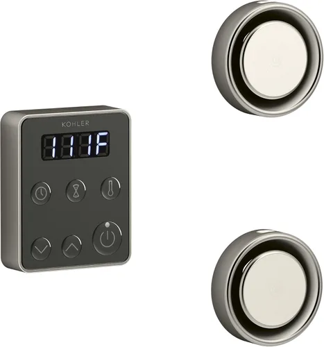 Vista 3 de KOHLER Kit de control del generador de vapor en tándem de la serie Invigoration